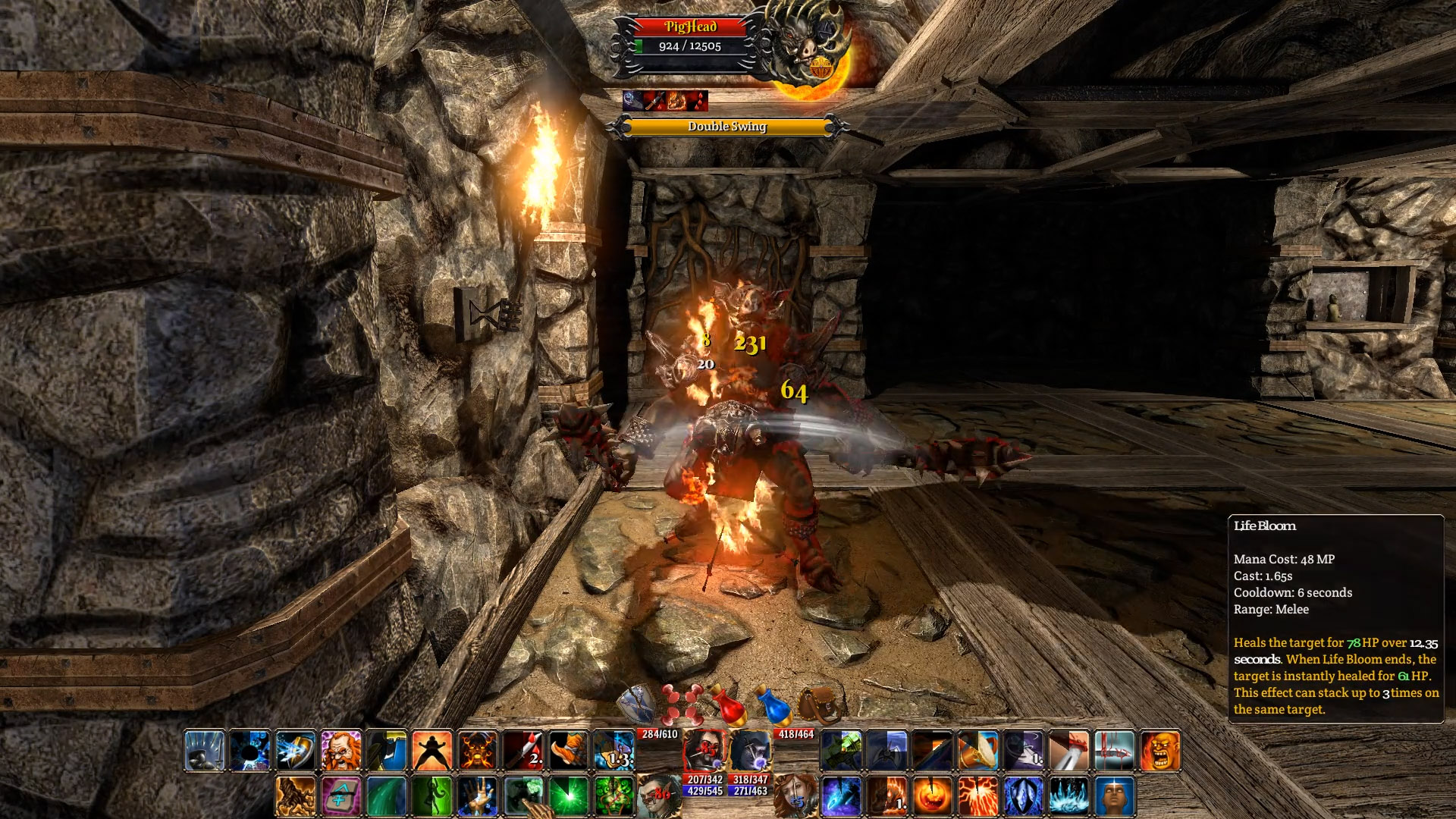 Скриншот The Fall of the Dungeon Guardians (2015) PC